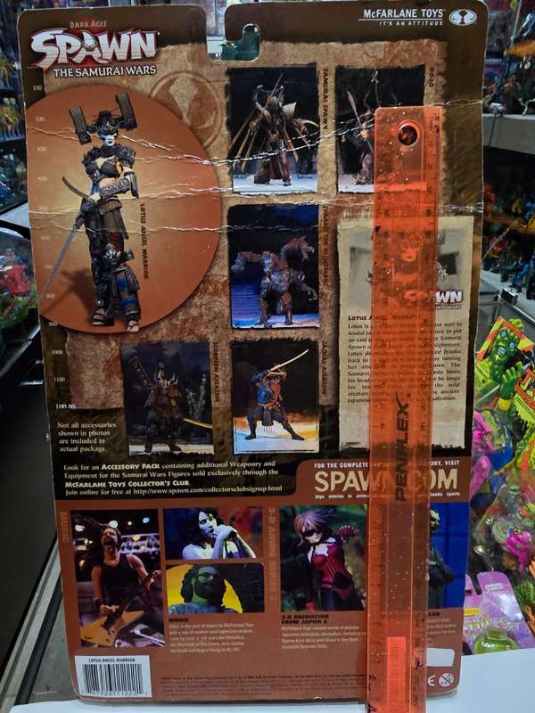 Moc 2001 Mcfarlane Spawn Lotus Angel Warrior