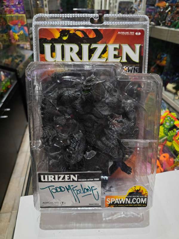 Moc 2003 Mcfarlane Spawn Urizen Collectors Club Exclusive Signed By Todd Mcfarlane