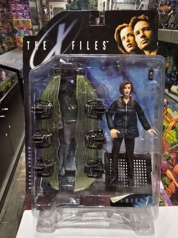 Moc 1998 Mcfarlane The X-Files Scully With Chamber