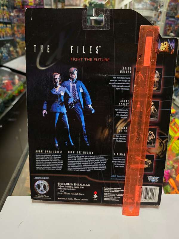 Moc 1998 Mcfarlane The X-Files Agent Mulder With Alien