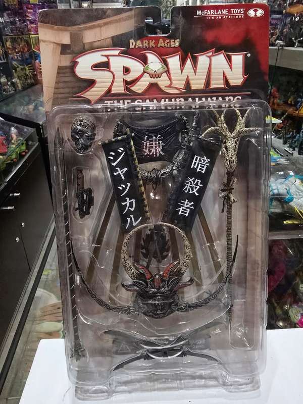 Moc 2001 Mcfarlane Spawn Samurai Wars Accessory Pack