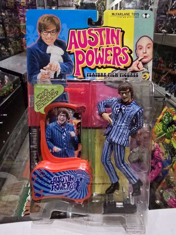 Moc 1999 Mcfarlane Austin Powers Carnaby Street Austin