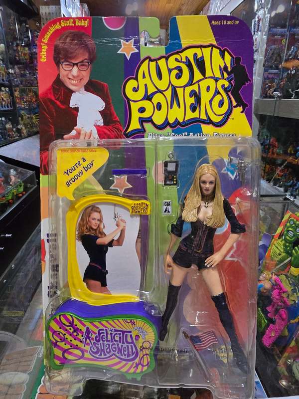 Moc 1999 Mcfarlane Austin Powers Felicity Shagwell