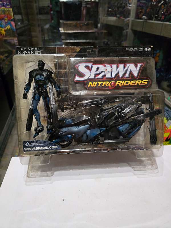 Moc 1999 Mcfarlane Spawn Nitro Riders Flash Point