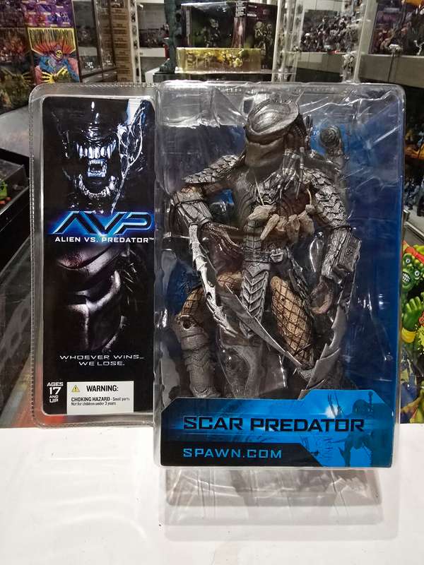 Moc 2004 Mcfarlane Alien vs Predator Scar Predator