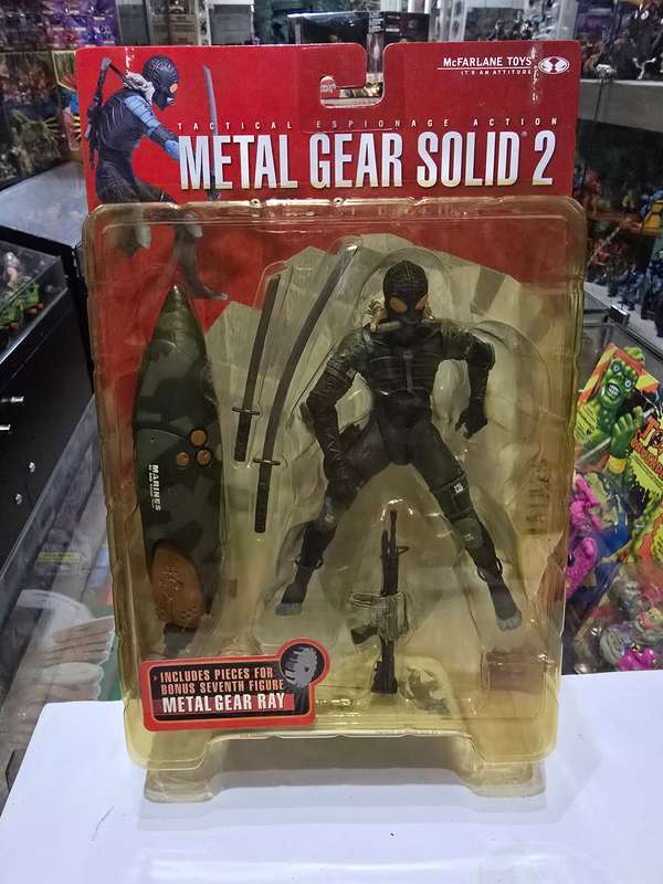 Moc 2001 Mcfarlane Metal Gear Solid 2 Raiden