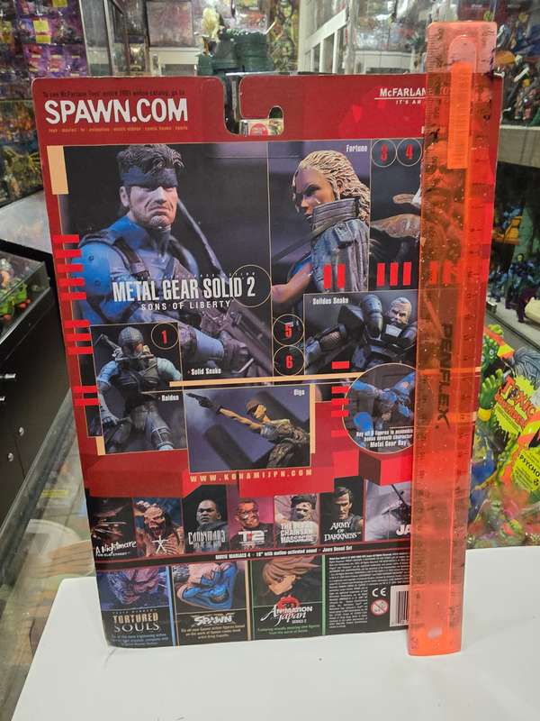 Moc 2001 Mcfarlane Metal Gear Solid 2 Raiden