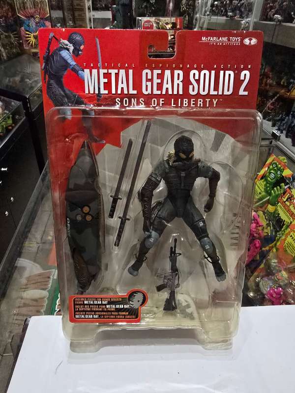 Moc 2001 Mcfarlane Metal Gear Solid 2 Raiden