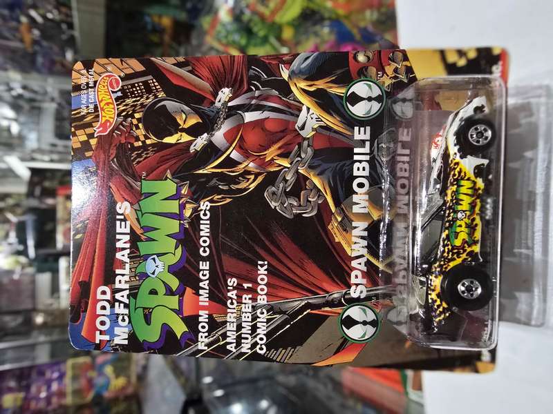 Moc 1993 Mcfarlane HotWheels Spawn Mobile