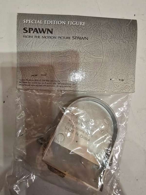 Moc 1996 Mcfarlane Spawn Special Edition Mini Movie Figure