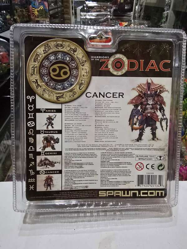 Moc 2008 Mcfarlane Warriors Of The Zodiac Cancer