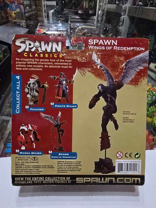 Moc 2008 Mcfarlane Spawn Wings Of Redemption