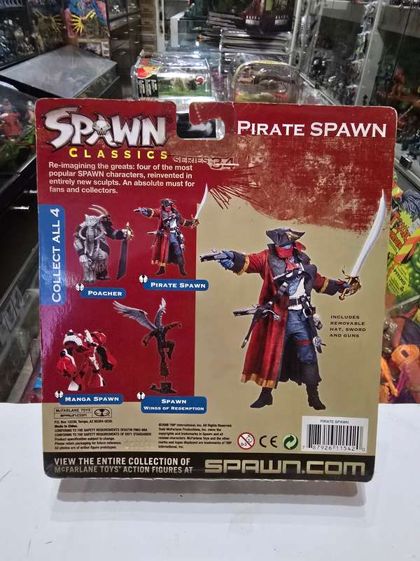 Moc 2008 Mcfarlane Spawn Pirate Spawn