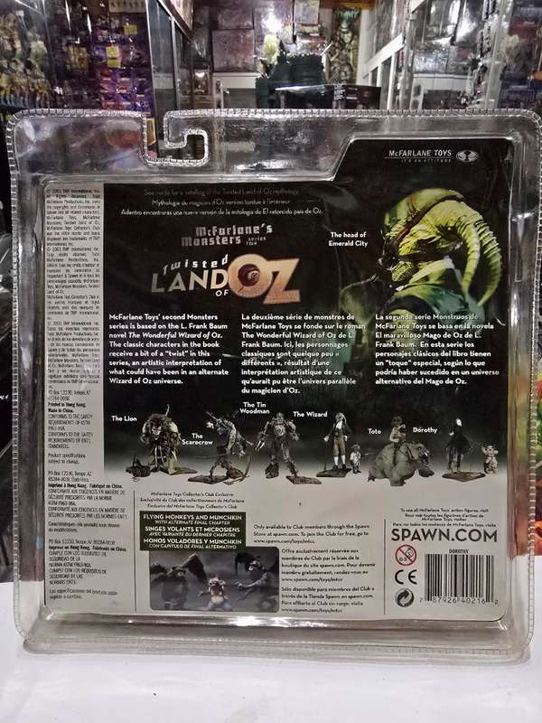 Moc 2003 Mcfarlane Twisted Land Of Oz Dorothy