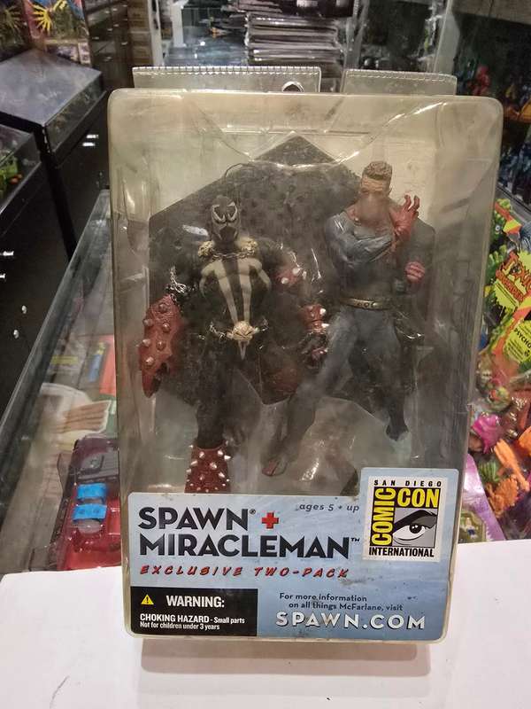 2003 Mcfarlane Spawn Sdcc Exclusive Spawn and Miracleman 2 Pack