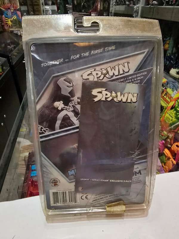2003 Mcfarlane Spawn Sdcc Exclusive Spawn and Miracleman 2 Pack