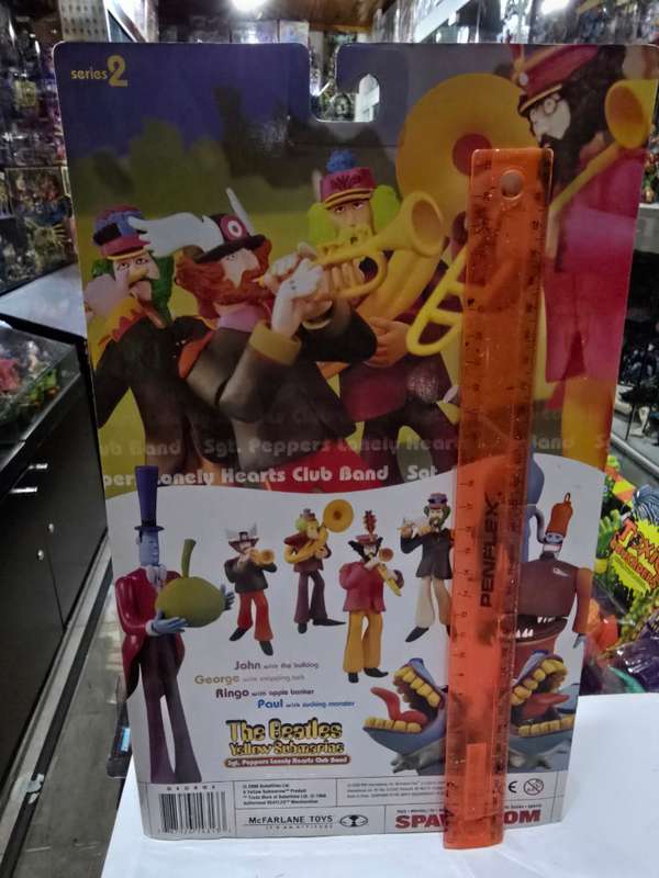 Moc 2000 Mcfarlane The Beatles George With Snapping Turk