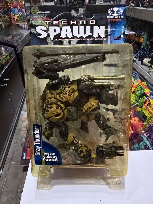 Moc 1999 Mcfarlane Spawn Gray Thunder Series 15