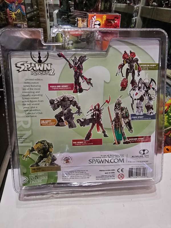 Moc 2004 Mcfarlane Spawn Reborn 2 Cyber Spawn