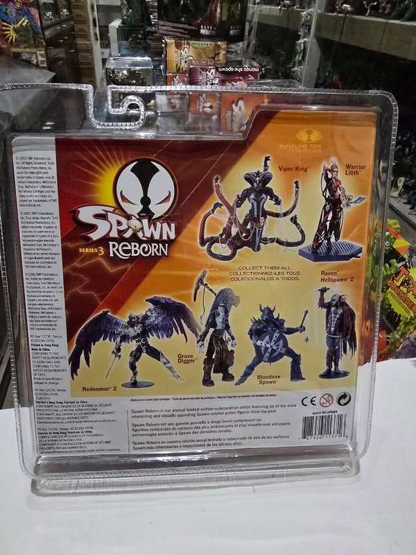 Moc 2004 Mcfarlane Spawn Reborn 3 Raven Hellspawn