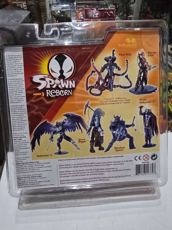 Moc 2004 Mcfarlane Spawn Reborn 3 Viper King