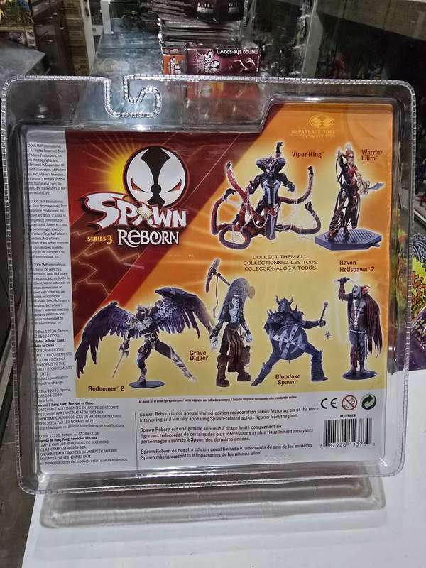 Moc 2004 Mcfarlane Spawn Reborn 3 Redeemer