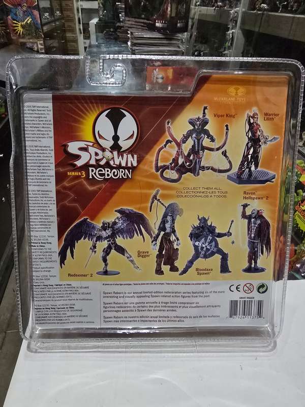 Moc 2004 Mcfarlane Spawn Reborn 3 Grave Digger