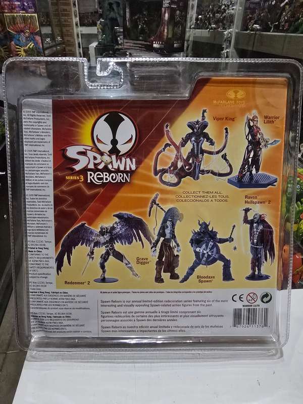 Moc 2004 Mcfarlane Spawn Reborn 3 Warrior Lilith