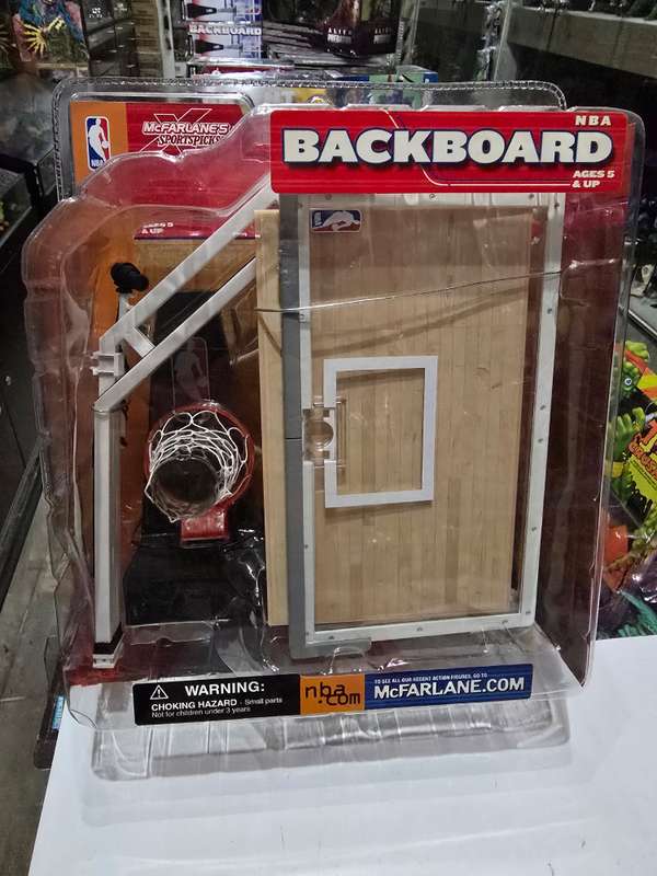 Moc 2002 Mcfarlane Nba Backboard Series 1 Collectors Club Exclusive