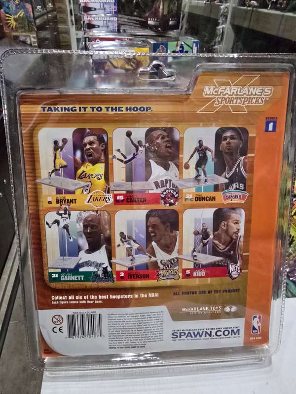 Moc 2002 Mcfarlane Nba Backboard Series 1 Collectors Club Exclusive