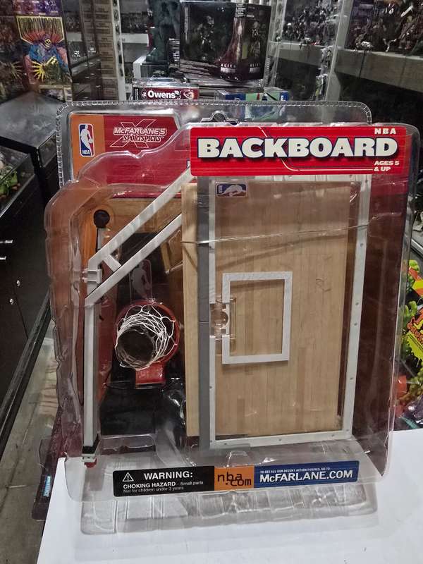 Moc 2002 Mcfarlane Nba Backboard Series 1 Collectors Club Exclusive