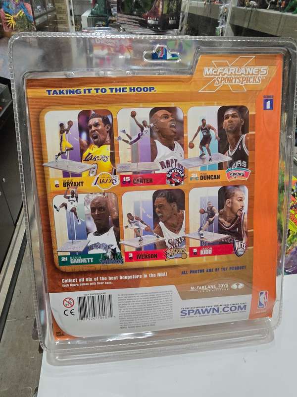 Moc 2002 Mcfarlane Nba Backboard Series 1 Collectors Club Exclusive