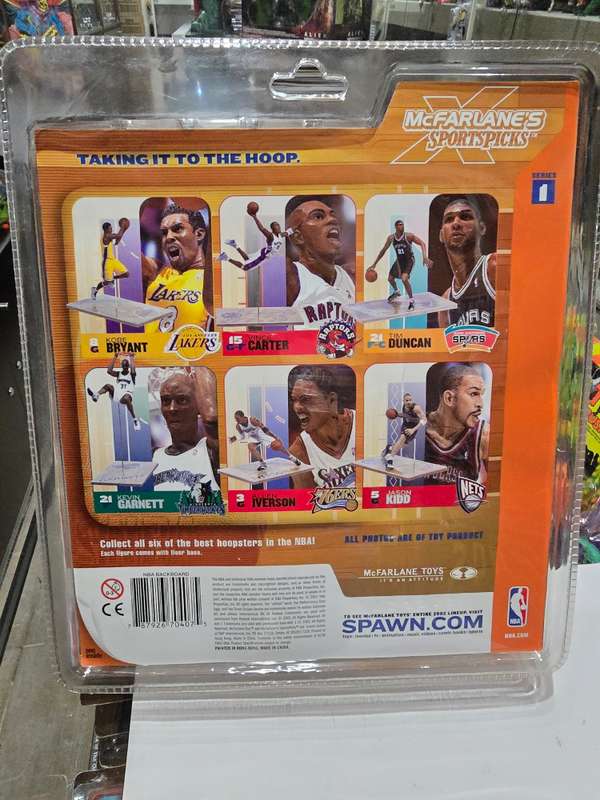 Moc 2002 Mcfarlane Nba Backboard Series 1 Collectors Club Exclusive