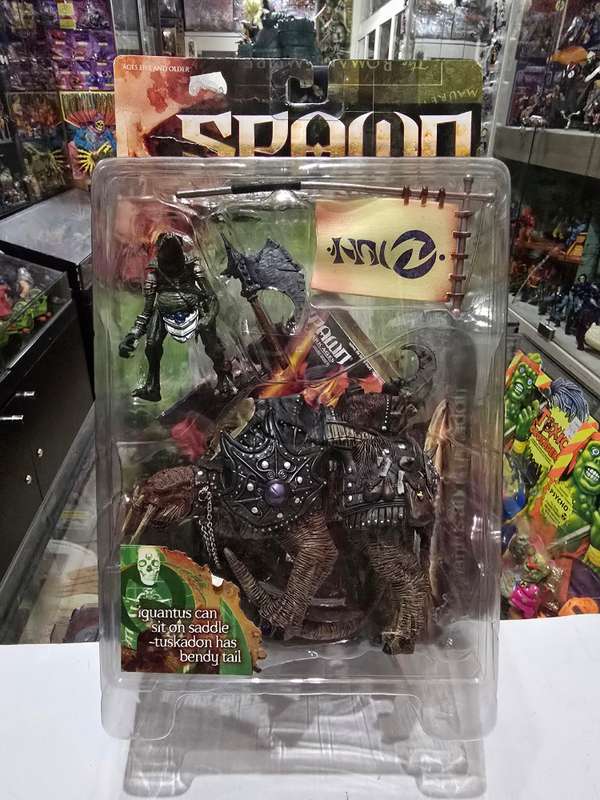 1999 Mcfarlane Spawn Iguantus And Tuskadon
