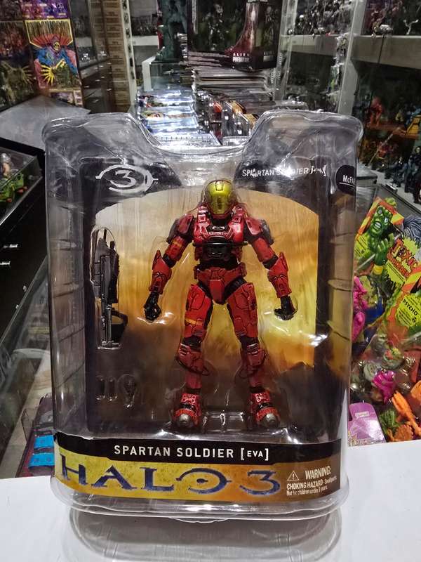 Moc 2008 Mcfarlane Halo 3 Spartan Soldier Eva