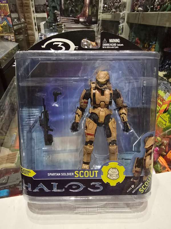 Moc 2008 Mcfarlane Halo 3 Spartan Soldier Scout