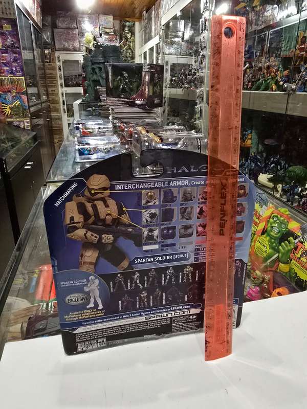 Moc 2008 Mcfarlane Halo 3 Spartan Soldier Scout