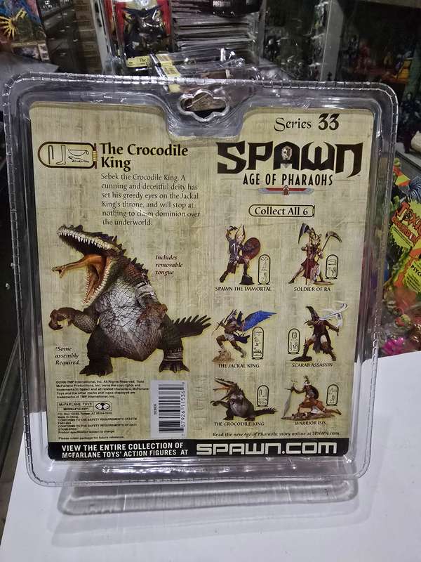 Moc 2008 Mcfarlane Spawn The Crocodile King Series 33