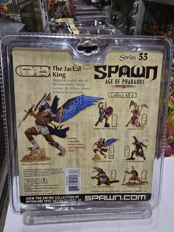 Moc 2008 Mcfarlane Spawn The Jackal King Series 33
