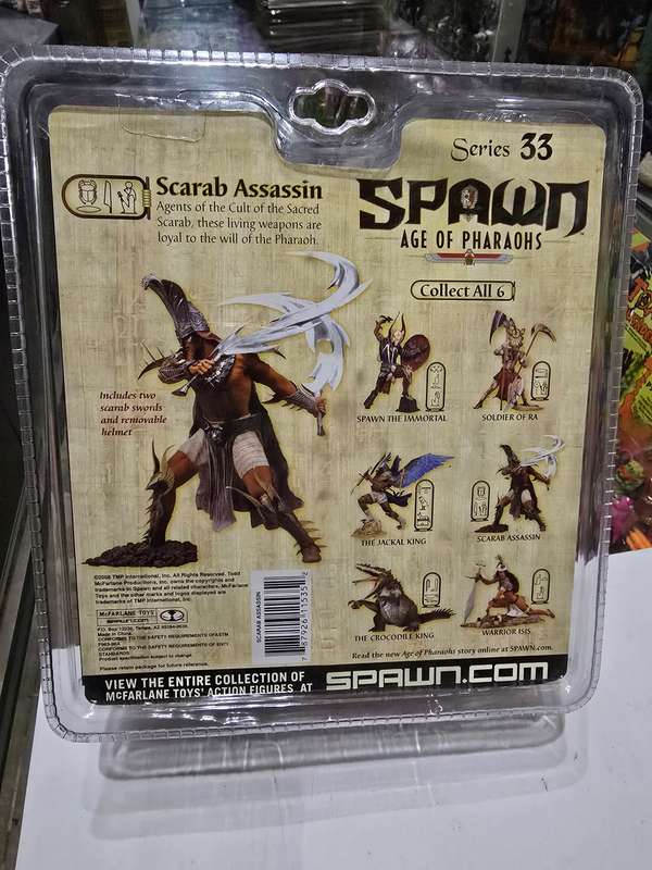 Moc 2008 Mcfarlane Spawn Scarab Assassin
