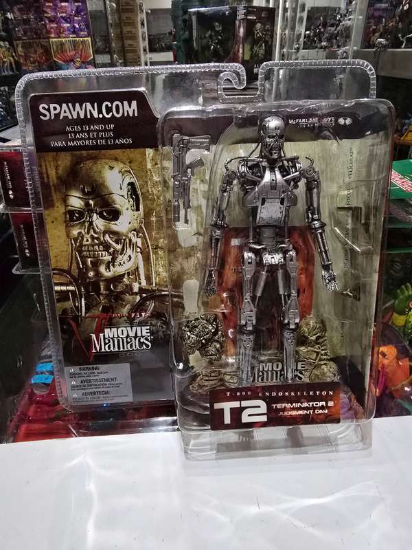 Moc 2002 Mcfarlane Terminator 2 T-800 Endoskeleton