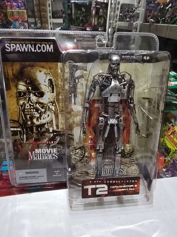 Moc 2002 Mcfarlane Terminator 2 T-800 Endoskeleton