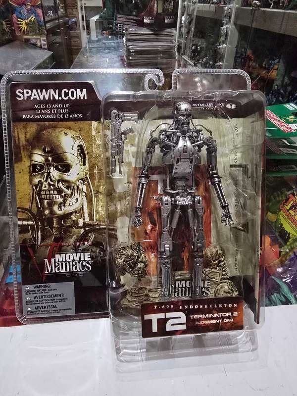 Moc 2002 Mcfarlane Terminator 2 T-800 Endoskeleton