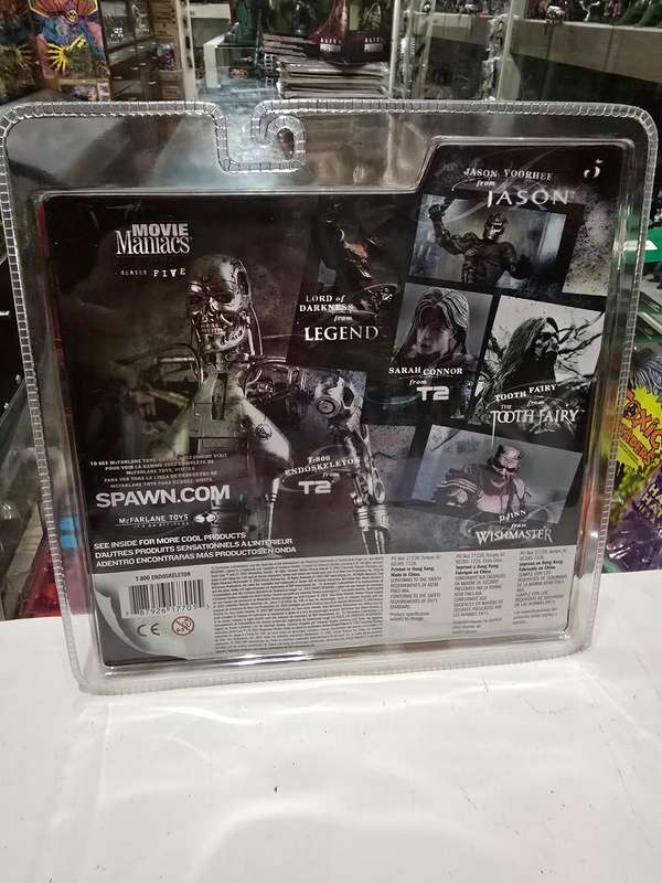 Moc 2002 Mcfarlane Terminator 2 T-800 Endoskeleton
