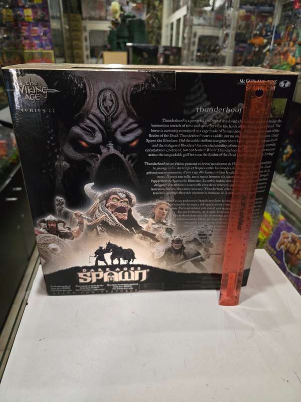 Moc 2002 Mcfarlane Spawn Dark Ages Bloodaxe And Thunderhoof Deluxe Box Set
