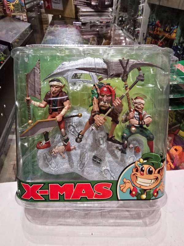 Moc 2007 Mcfarlane Twisted X-Mas Santa's Little Helpers