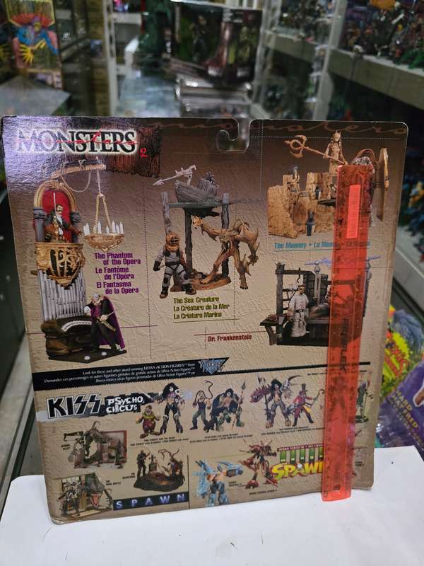 Moc 1998 Mcfarlane Monsters Dr.Frankenstein Playset