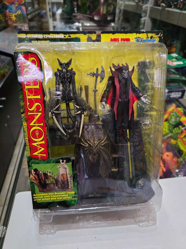 Moc 1997 Mcfarlane Monsters Dracula Playset