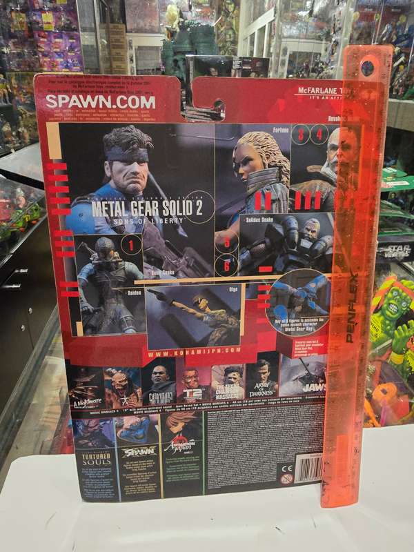 Moc 2001 Mcfarlane Metal Gear Solid 2 Solidus Snake