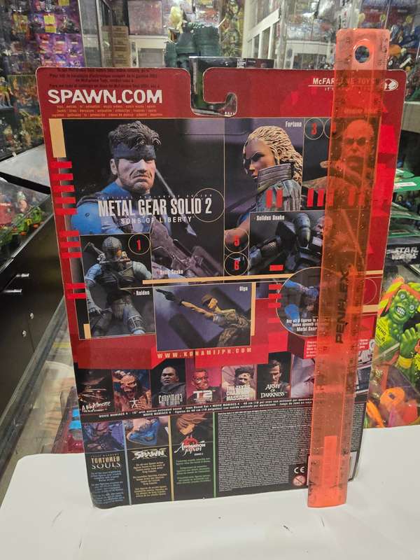 Moc 2001 Mcfarlane Metal Gear Solid 2 Fortune